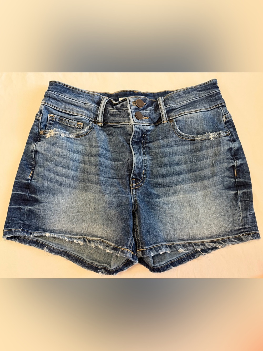 BKE Gabby Women's Distressed Denim Shorts